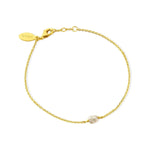 Boma Jewelry Bracelets 14K Gold Plated Parel Pearl Bracelet
