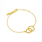 Boma Jewelry Bracelets 14K Gold Vermeil Deluxe Dot Circle Bracelet