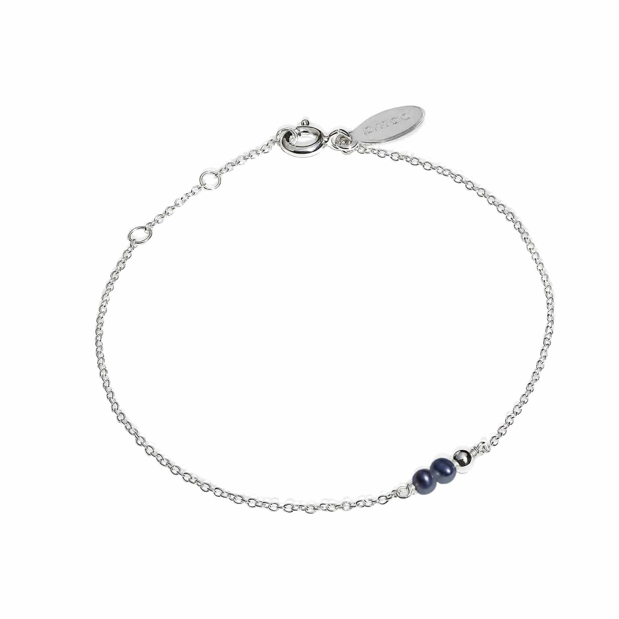 Boma Jewelry Bracelets Grey Pearl Belle Pearl Dot Bracelet