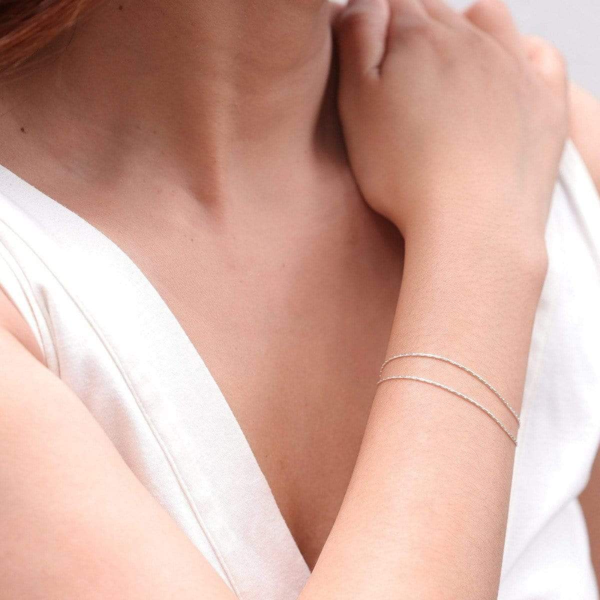 Boma Jewelry Bracelets Lucia Double Chain Bracelet