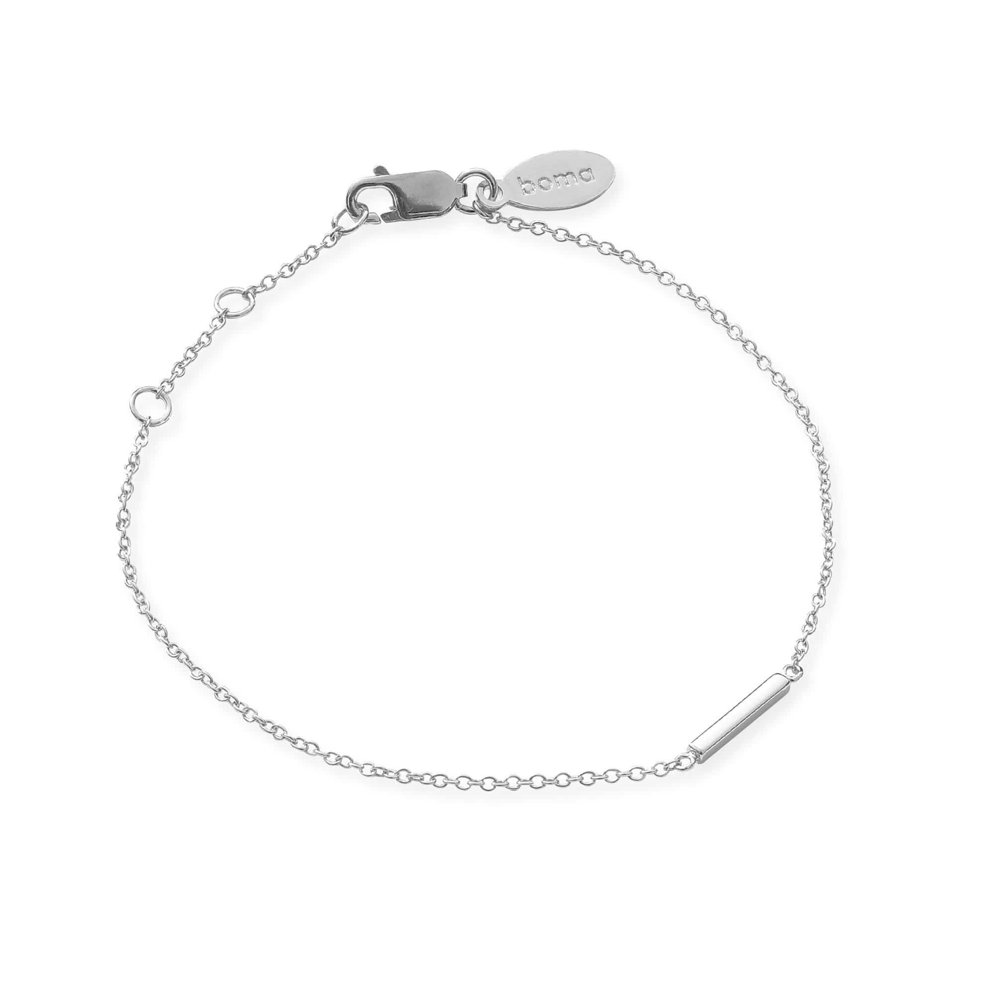 Boma Jewelry Bracelets Sterling Silver Belle Mini Bar Bracelet