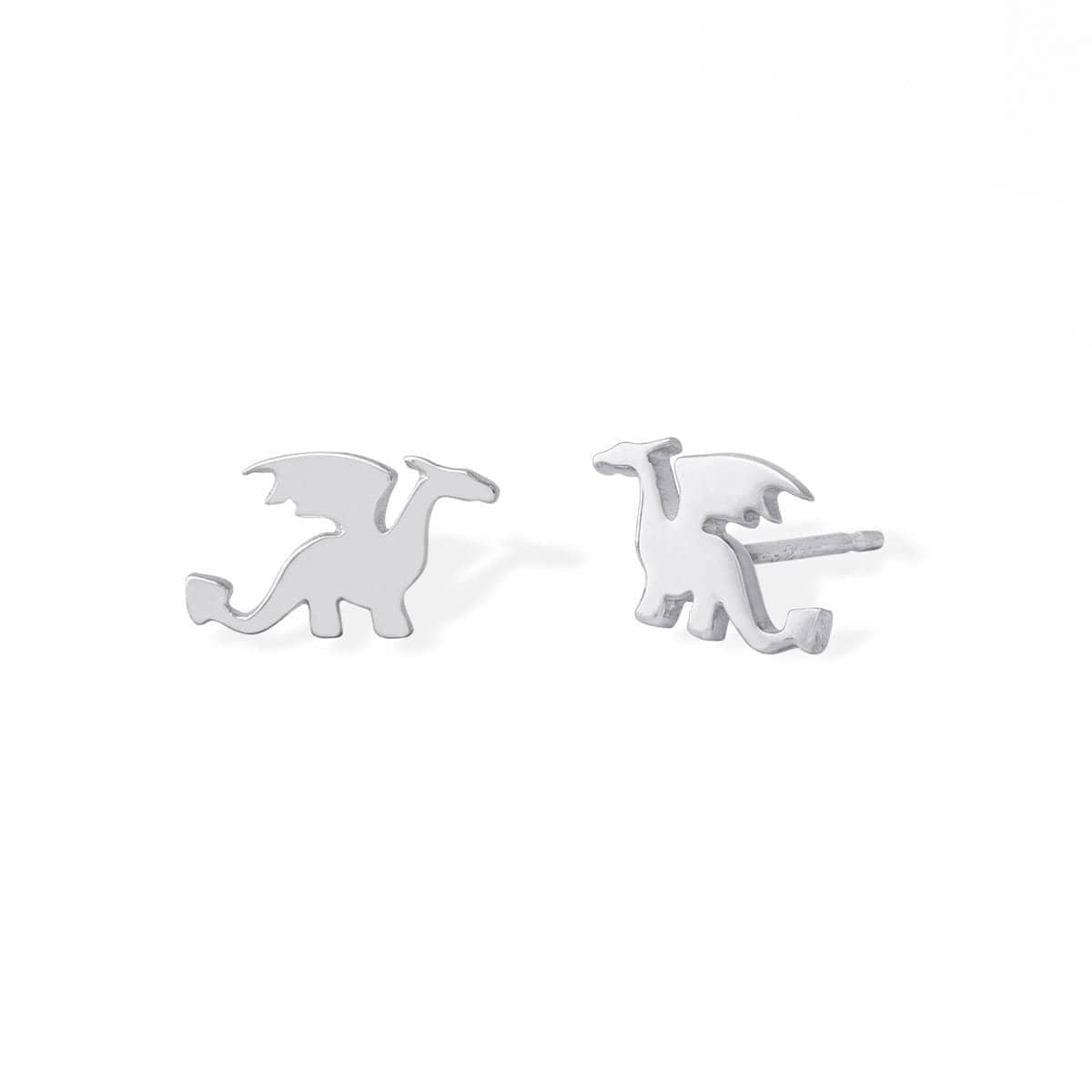 Boma Jewelry Dragon Stud Earrings