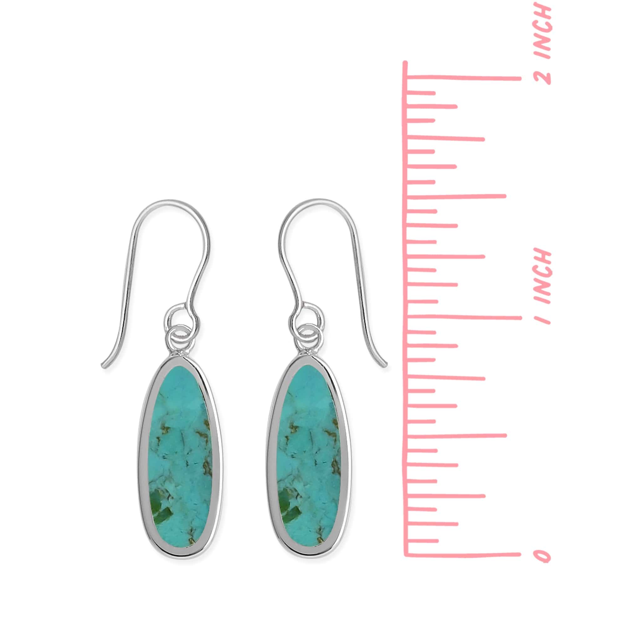 Boma Jewelry Earrings Alina Teardrop Bezel Earrings with Stone