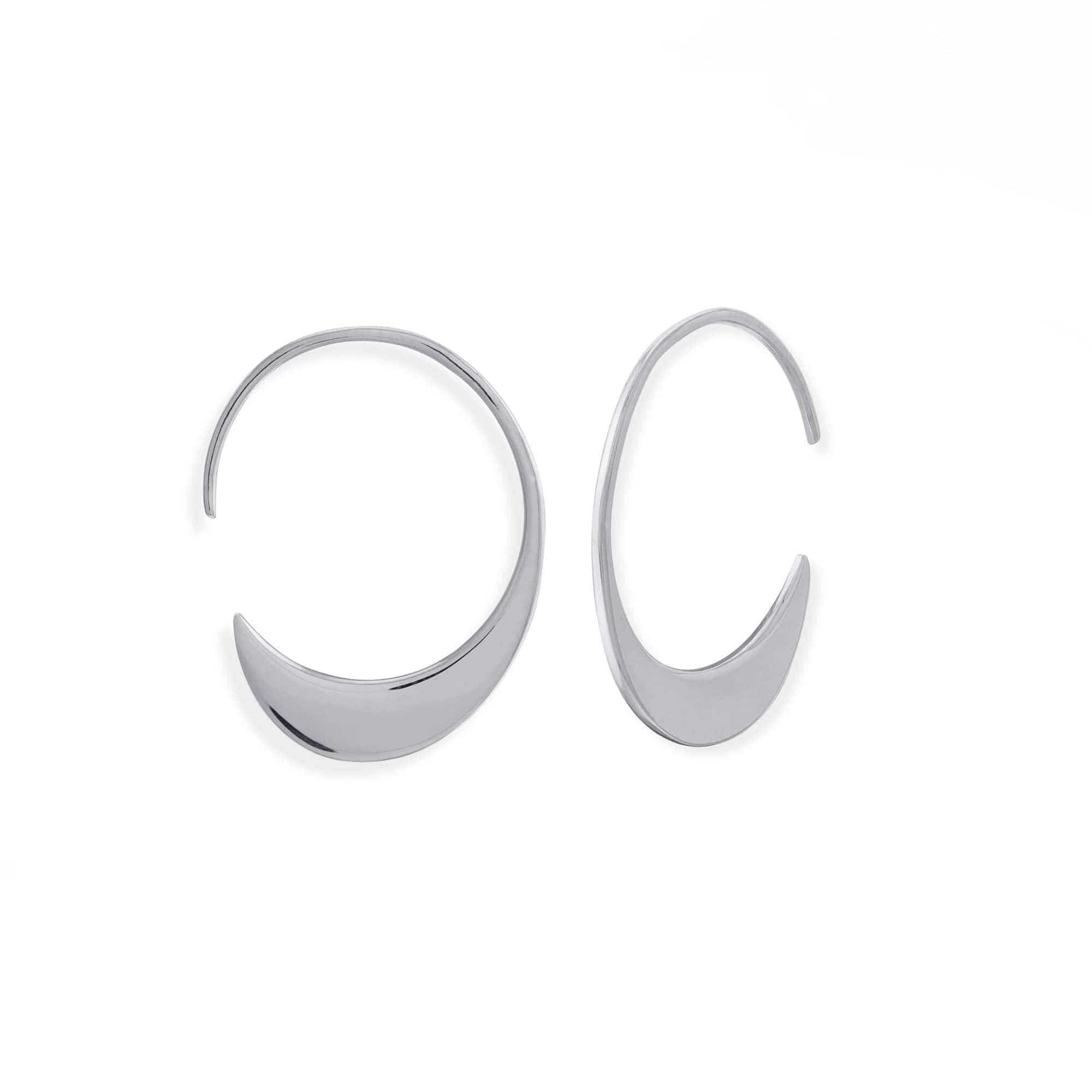 Boma Jewelry Earrings Arch Pull Through Hoops