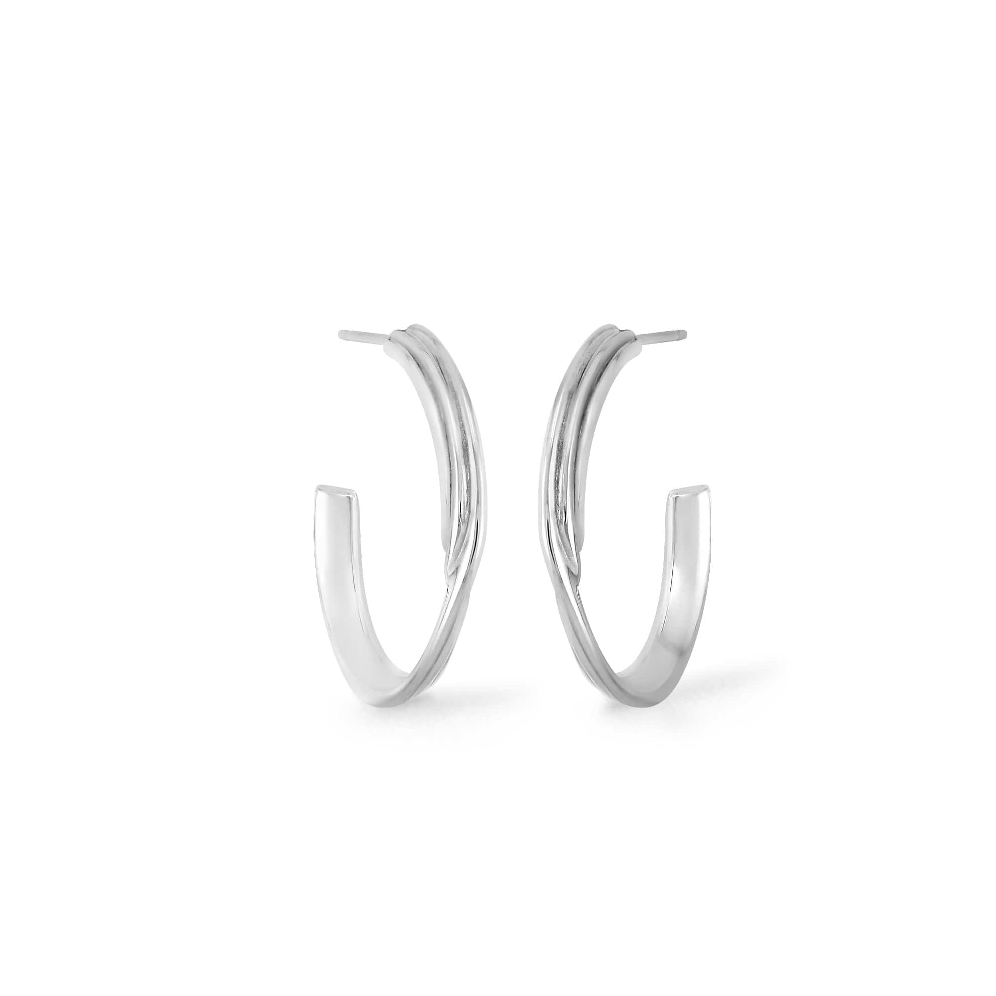 Boma Jewelry Earrings Ava Triple Lined Hoops