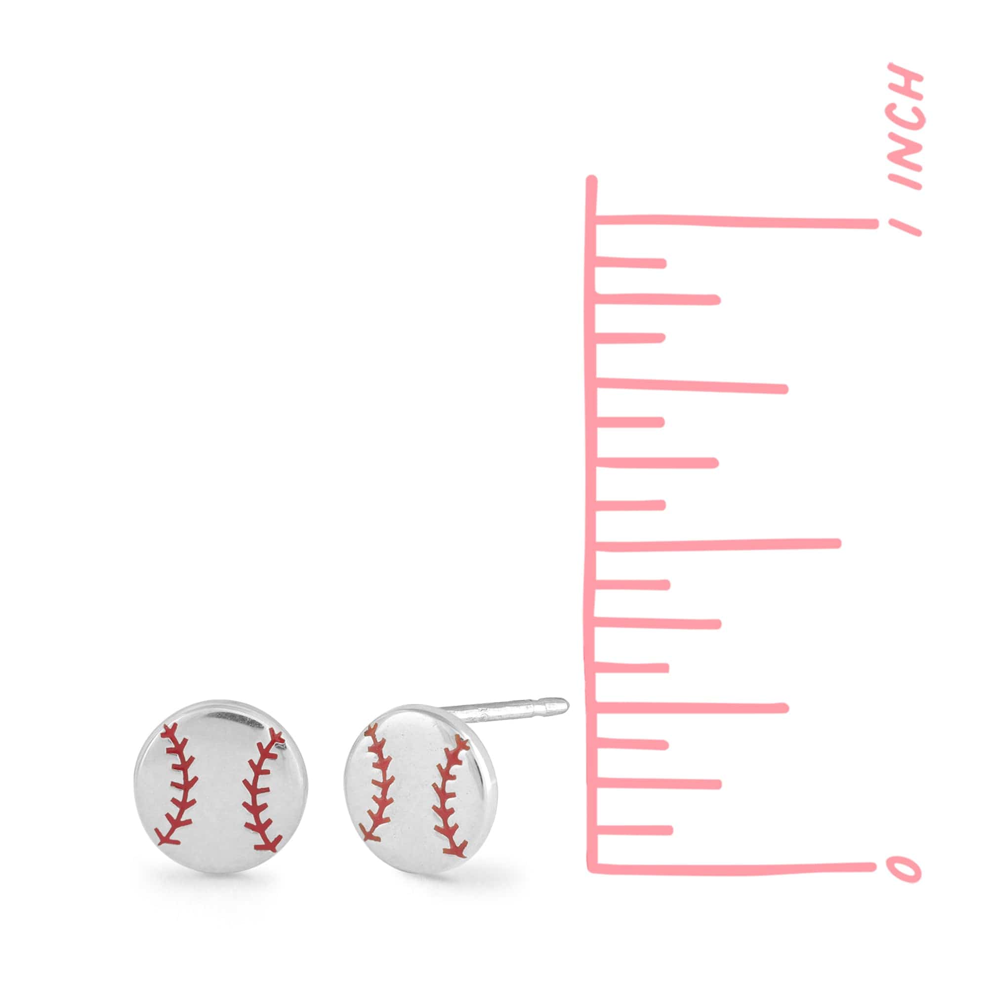 Boma Jewelry Earrings Baseball Studs