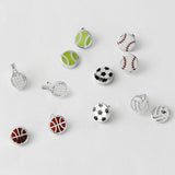 Boma Jewelry Earrings Basketball Studs