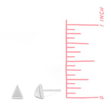 Boma Jewelry Earrings Belle Triangle Studs