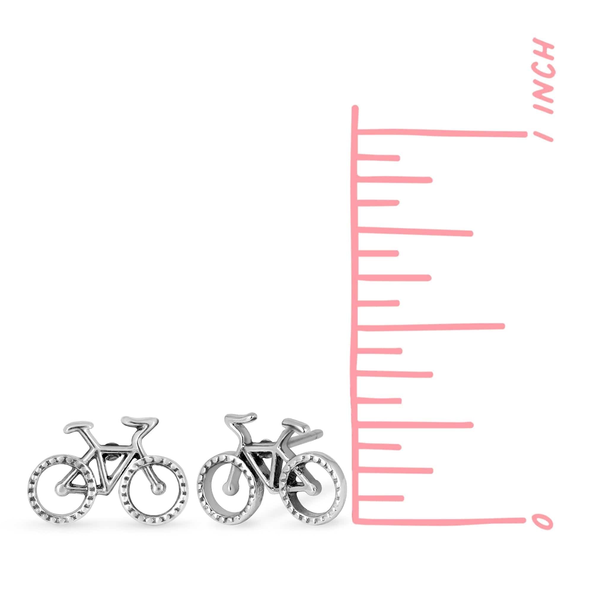 Boma Jewelry Earrings Bicycle Stud Earrings