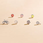 Boma Jewelry Earrings Bicycle Stud Earrings