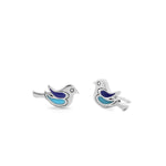 Boma Jewelry Earrings Bird Stud Earrings with Stone