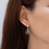 Boma Jewelry Earrings Bird Teardrop Inlay