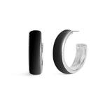 Boma Jewelry Earrings Black / Large Alina Cuff Hoops Earrings
