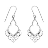 Boma Jewelry Earrings Bohemian Flower Petal Dangle Earrings