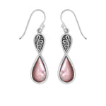 Boma Jewelry Earrings Boho Teardrop Dangle Earrings with Stone