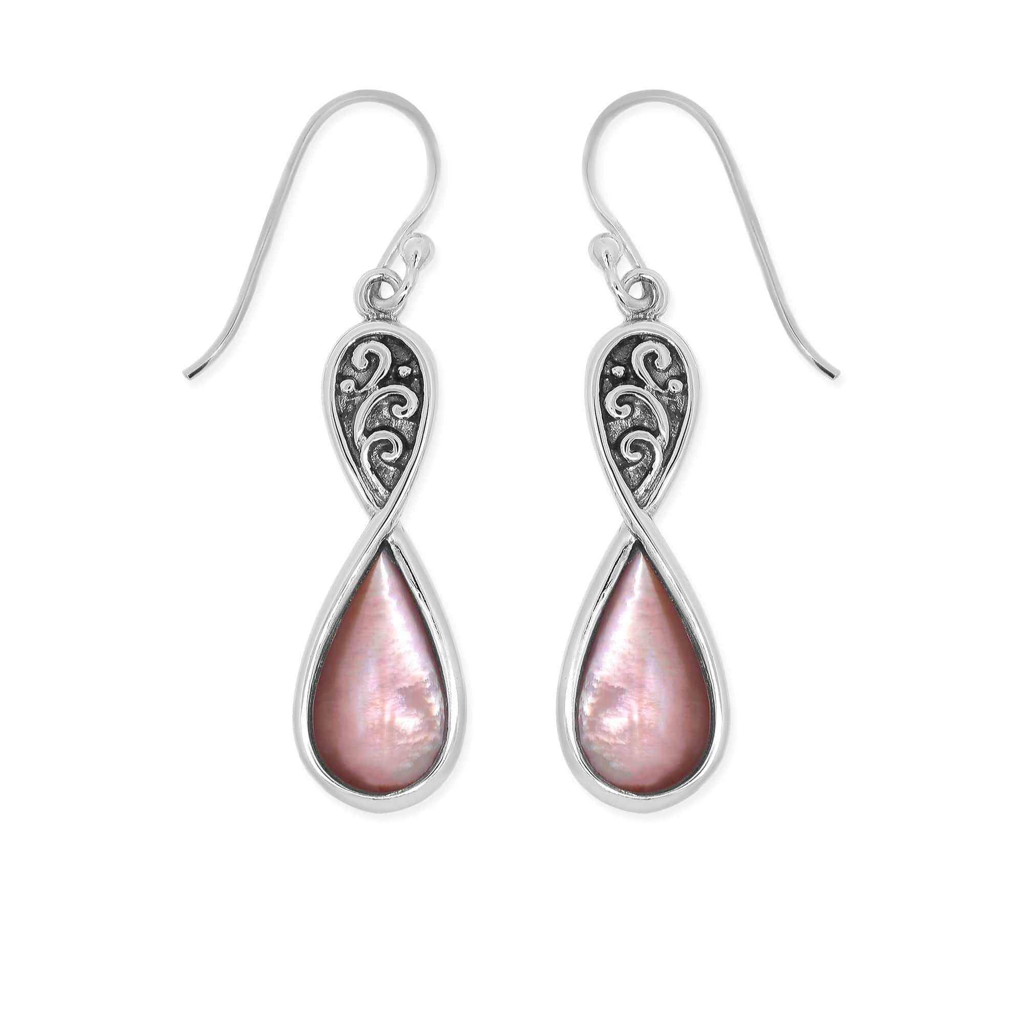 Boma Jewelry Earrings Boho Teardrop Dangle Earrings with Stone
