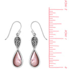 Boma Jewelry Earrings Boho Teardrop Dangle Earrings with Stone