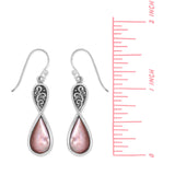 Boma Jewelry Earrings Boho Teardrop Dangle Earrings with Stone