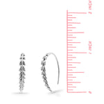 Boma Jewelry Earrings Bracken Fern Earrings