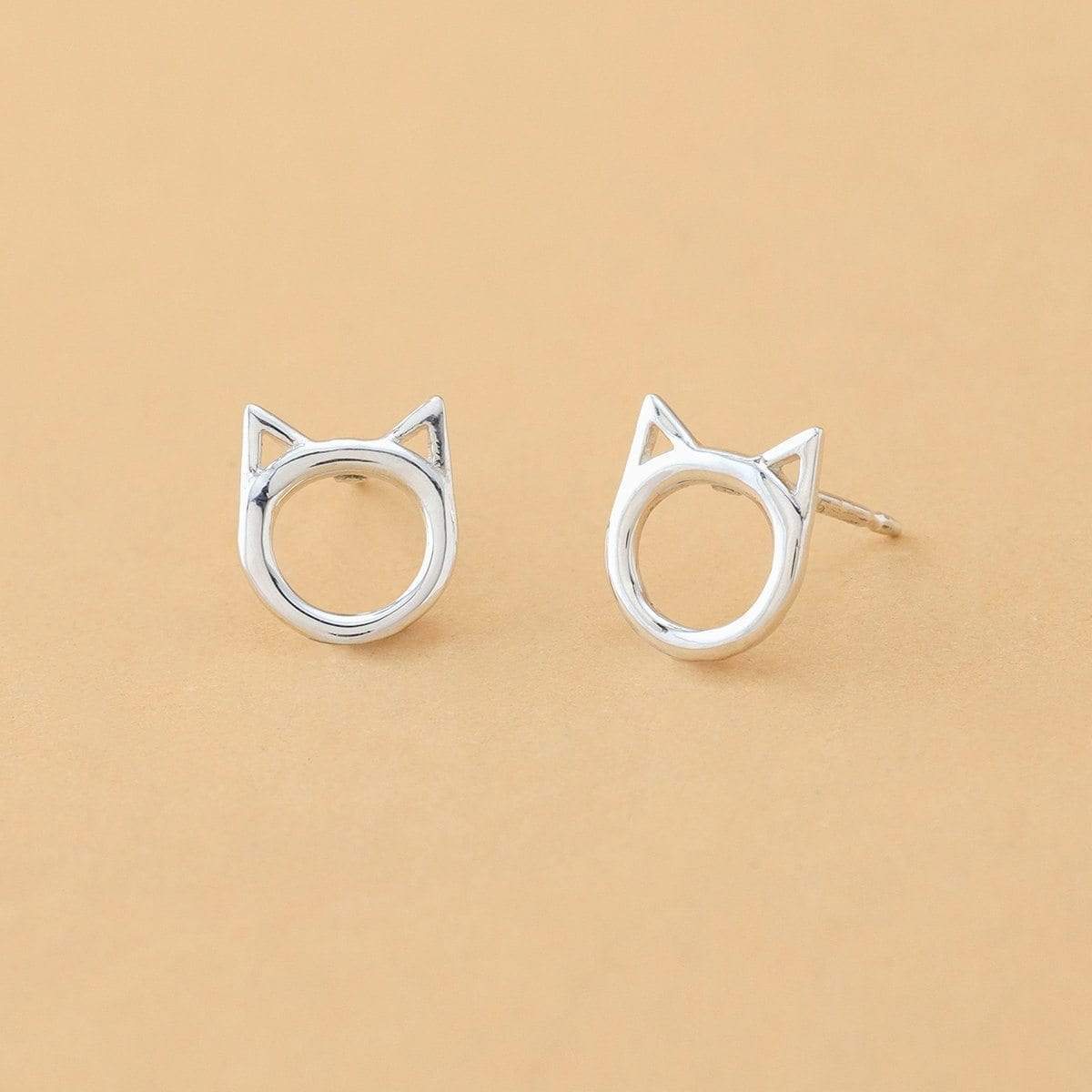 Boma Jewelry Earrings Cat Shape Studs