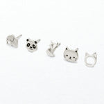 Boma Jewelry Earrings Cat Stud Earrings
