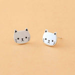 Boma Jewelry Earrings Cat Stud Earrings