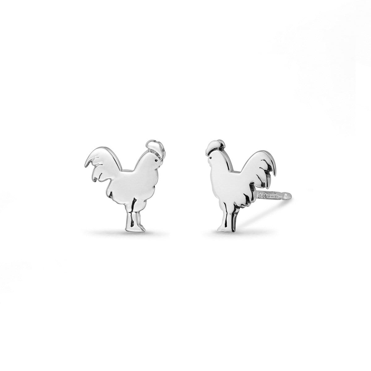 Boma Jewelry Earrings Chicken Farm Animal Studs