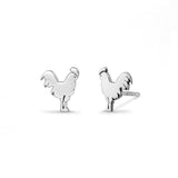 Boma Jewelry Earrings Chicken Farm Animal Studs