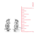 Boma Jewelry Earrings Cockatoo Bird Stud Earrings