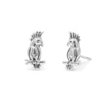 Boma Jewelry Earrings Cockatoo Bird Stud Earrings