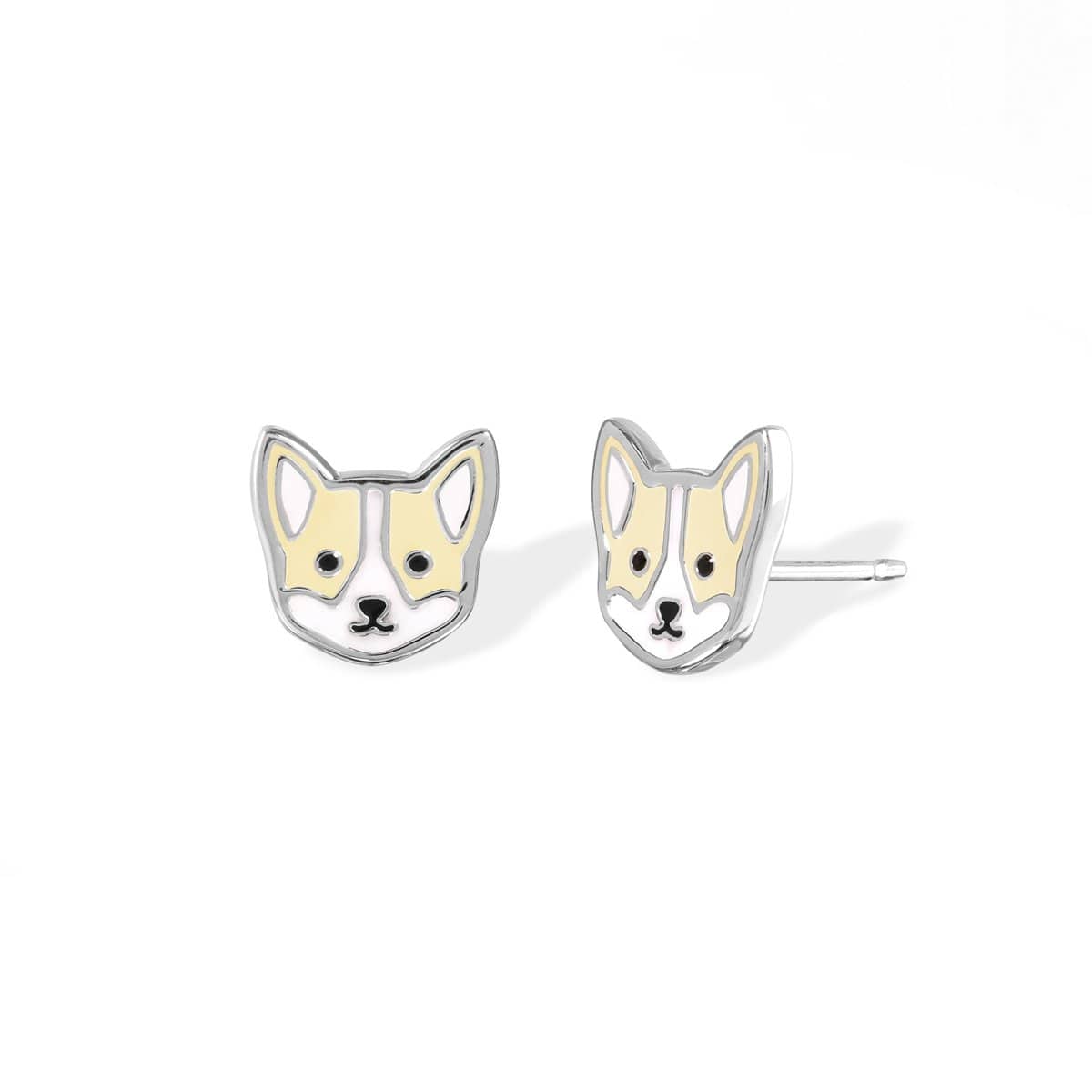 Boma Jewelry Earrings Corgi Dog Studs