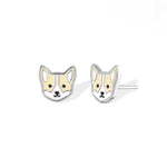 Boma Jewelry Earrings Corgi Dog Studs