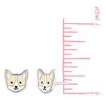 Boma Jewelry Earrings Corgi Dog Studs