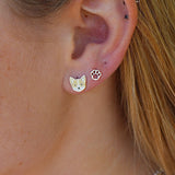 Boma Jewelry Earrings Corgi Dog Studs