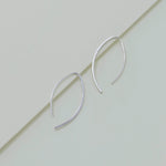 Boma Jewelry Earrings Curved Pull Through Hoops