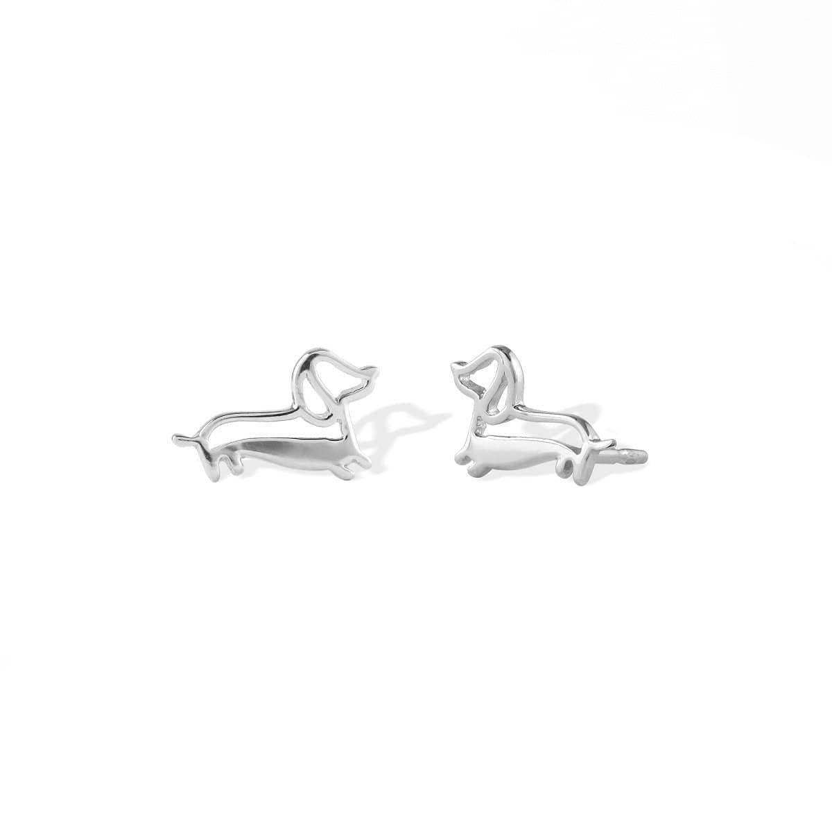 Boma Jewelry Earrings Dog Animal Zodiac Stud Earrings