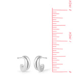 Boma Jewelry Earrings Double Lined Hoops