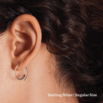 Boma Jewelry Earrings Essential Pull Through Hoops