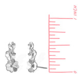 Boma Jewelry Earrings Flower Ear Crawlers