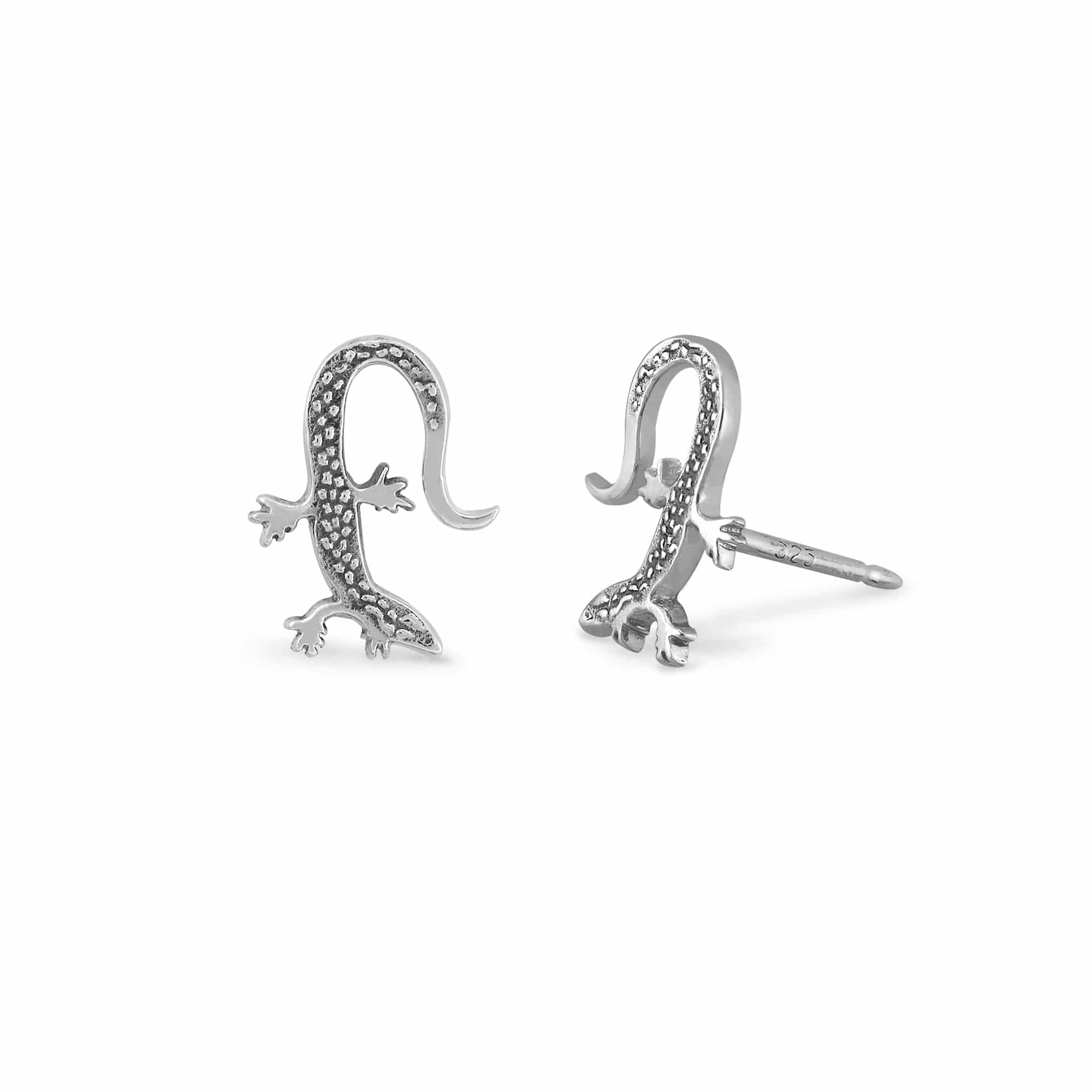 Boma Jewelry Earrings Gecko Studs