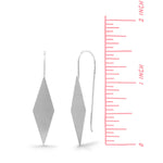Boma Jewelry Earrings Geometric Rhombus Shape Earrings