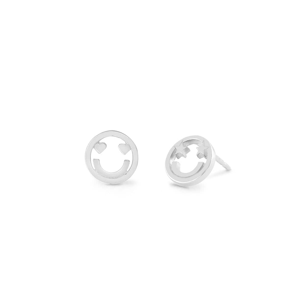 Boma Jewelry Earrings Happy Face Studs