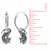 Boma Jewelry Earrings Iguana Hoops