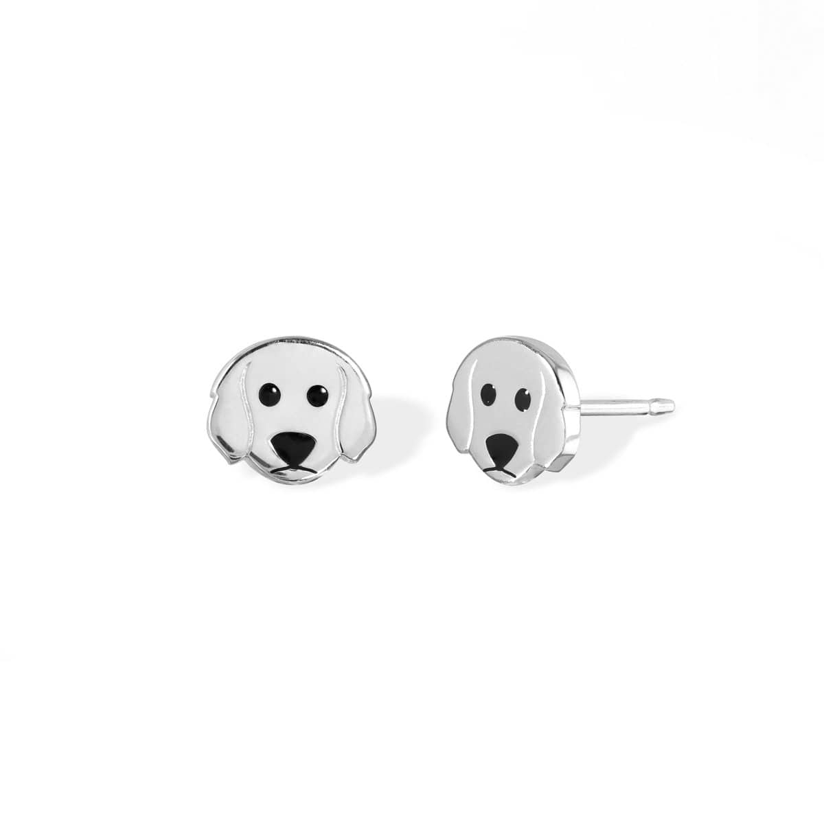 Boma Jewelry Earrings Labradoodle Dog Studs
