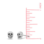 Boma Jewelry Earrings Large Skull Stud Earrings