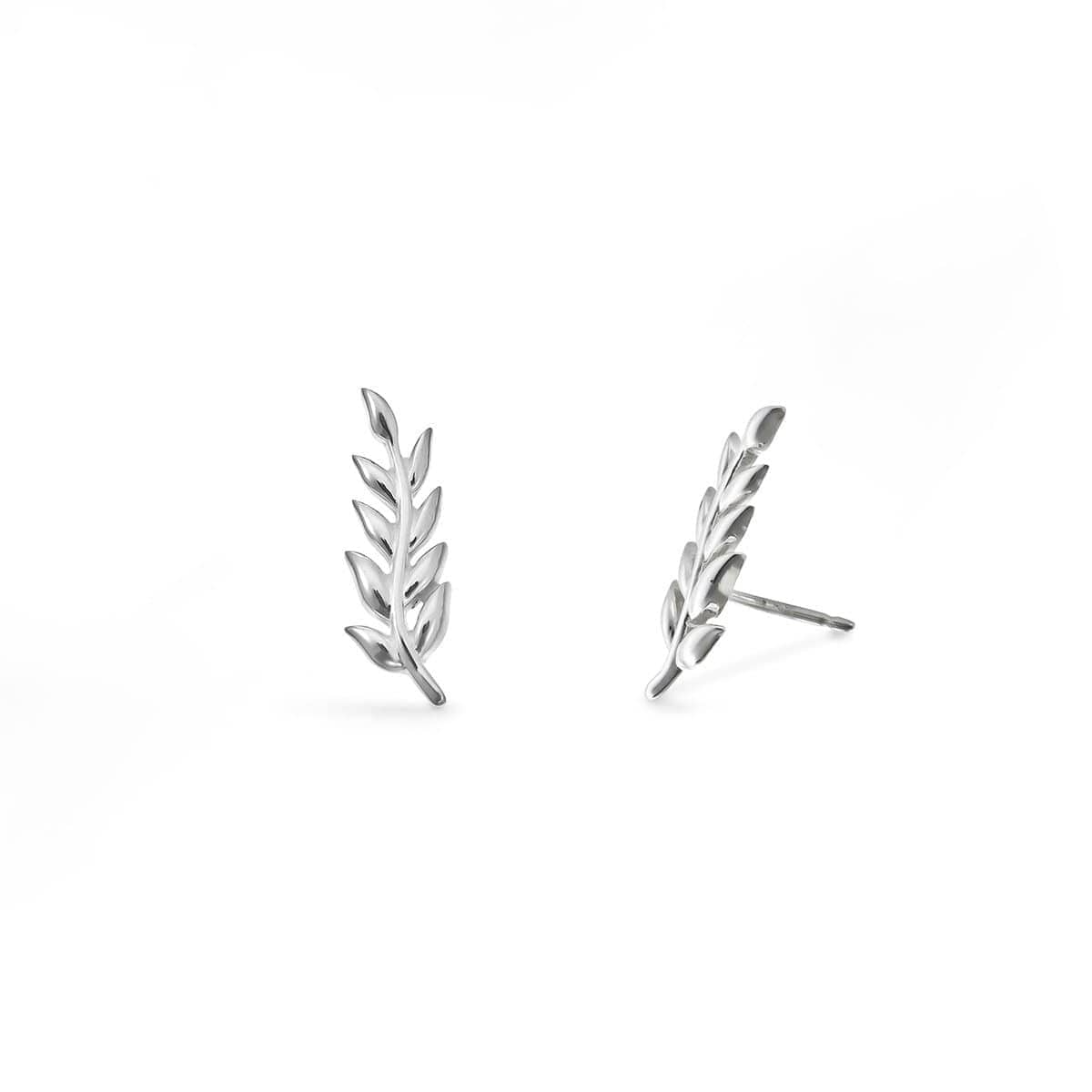 Boma Jewelry Earrings Leaf Ear Crawlers Stud Earrings