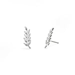 Boma Jewelry Earrings Leaf Ear Crawlers Stud Earrings