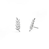 Boma Jewelry Earrings Leaf Ear Crawlers Stud Earrings