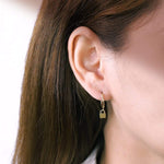 Boma Jewelry Earrings Lock Hoops