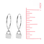 Boma Jewelry Earrings Lock Hoops